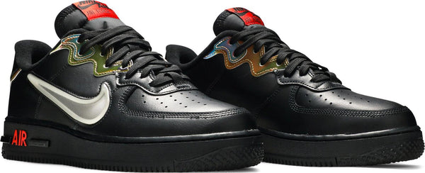 [CN9838-001] Mens Nike AIR FORCE 1 REACT 'BLACK GLOW HABANERO RED'