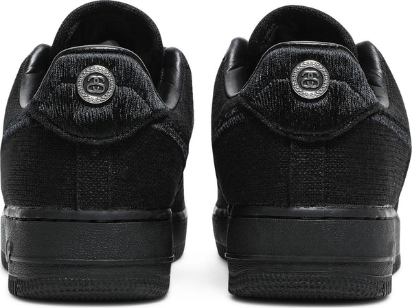 [CZ9084-001] Mens Nike AIR FORCE 1 LOW 'STUSSY BLACK'