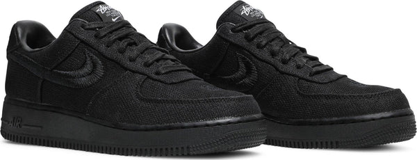 [CZ9084-001] Mens Nike AIR FORCE 1 LOW 'STUSSY BLACK'