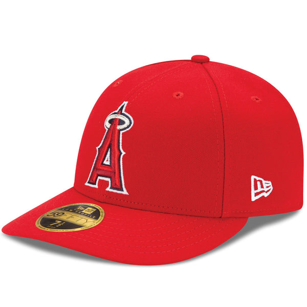 [70360636] Mens New Era MLB Authentic Collection Low Pro 59Fifty Fitted Cap Los Angeles Angels