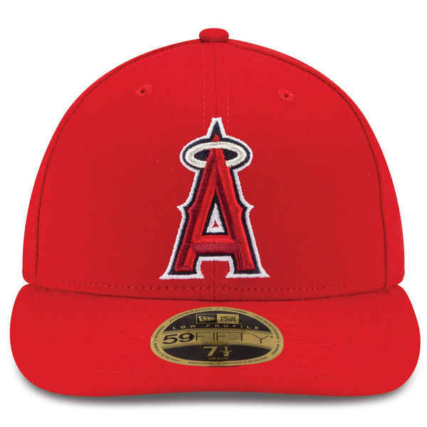 [70360636] Mens New Era MLB Authentic Collection Low Pro 59Fifty Fitted Cap Los Angeles Angels
