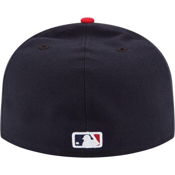 [70360926] Mens New Era MLB Authentic Collection 59Fifty Fitted Cleveland Indians 2017 Home - sneakAR