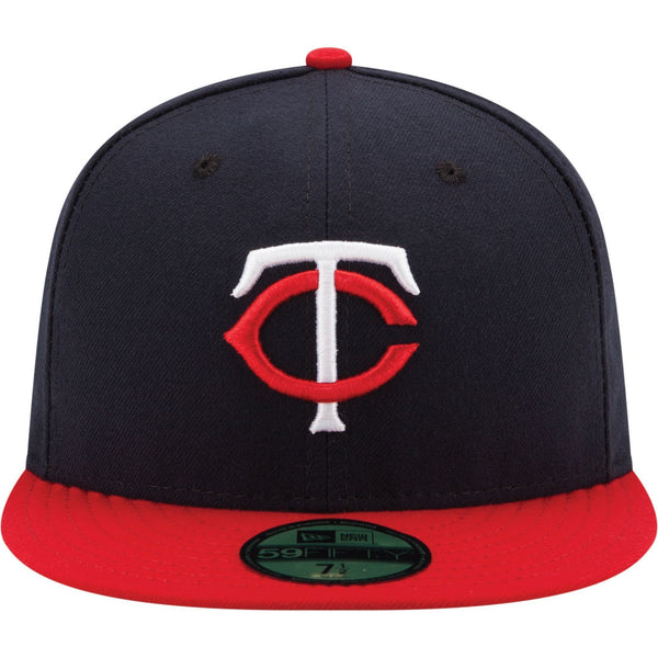 [70361055] Mens New Era MLB Authentic Collection On Field 59FIFTY Fitted Cap Minnesota Twins
