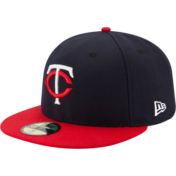 [70361055] Mens New Era MLB Authentic Collection On Field 59FIFTY Fitted Cap Minnesota Twins