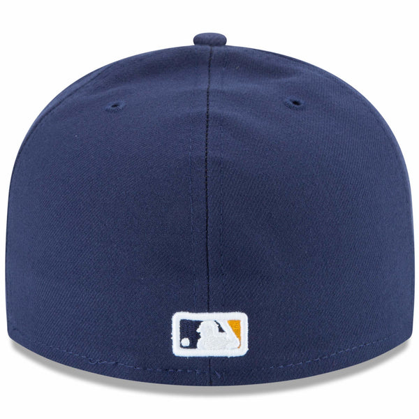 [70361063] Mens New Era MLB Authentic Collection On Field 59FIFTY Fitted Cap Milwaukee Brewers