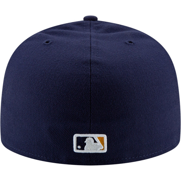 [70482536] Mens New Era MLB Authentic 59Fifty Performance Fitted - Brewers