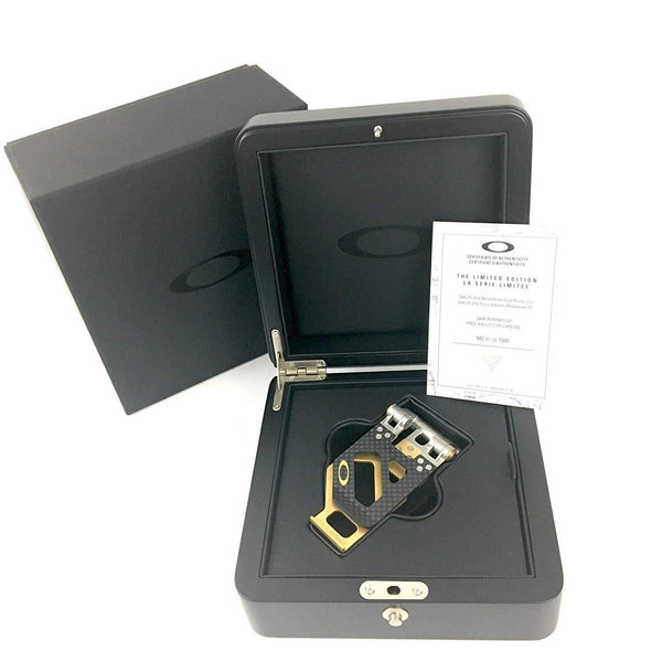 [99459ORT-503] Metalworks Carbon Fiber Stainless Steel Gold Money Clip