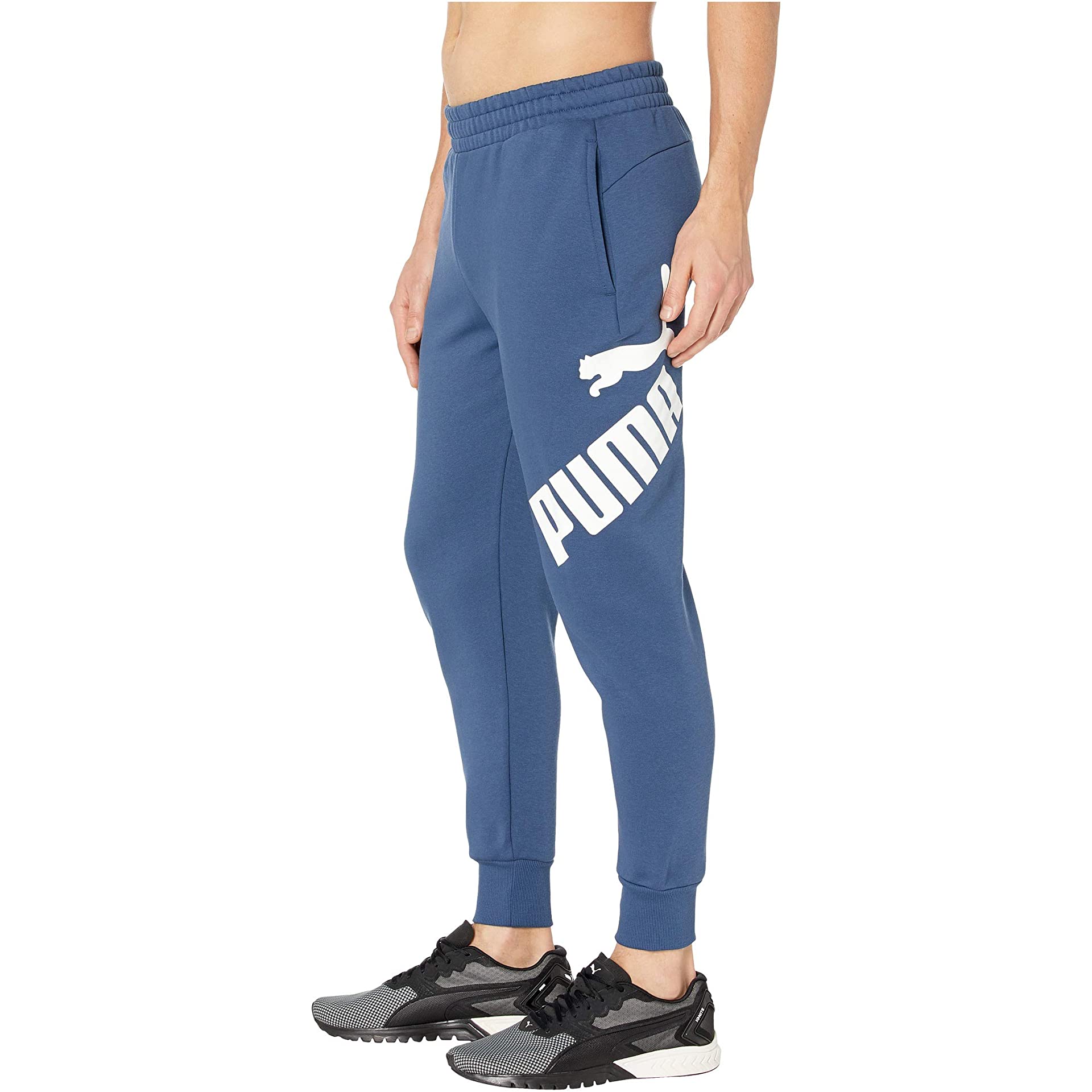 [597249-43] Mens Puma Big Logo Pants Fleece