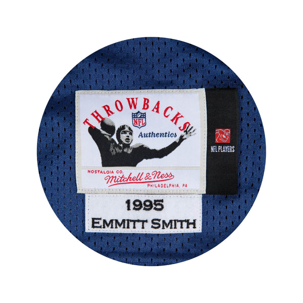 [AJY6CP18022-DCONAVY95ESM] Mens Mitchell & Ness NFL Authentic Jersey Dallas Cowboys 1995 Emmit Smith