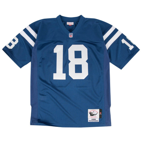 [AJY6GS19010-ICOROYA98PMN] Mens Mitchell & Ness NFL Authentic Jersey Indianapolis Colts 98 Peyton Manning