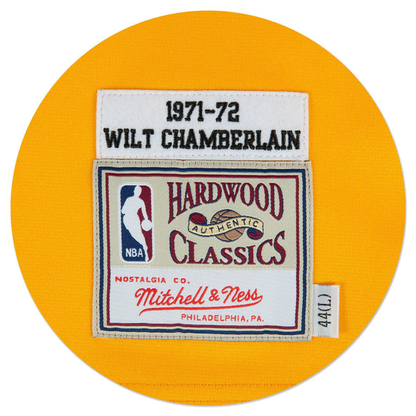 [722630271WCHA1] Mens Mitchell & Ness NBA Wilt Chamberlain 1971-72 Authentic Jersey Los Angeles Lakers