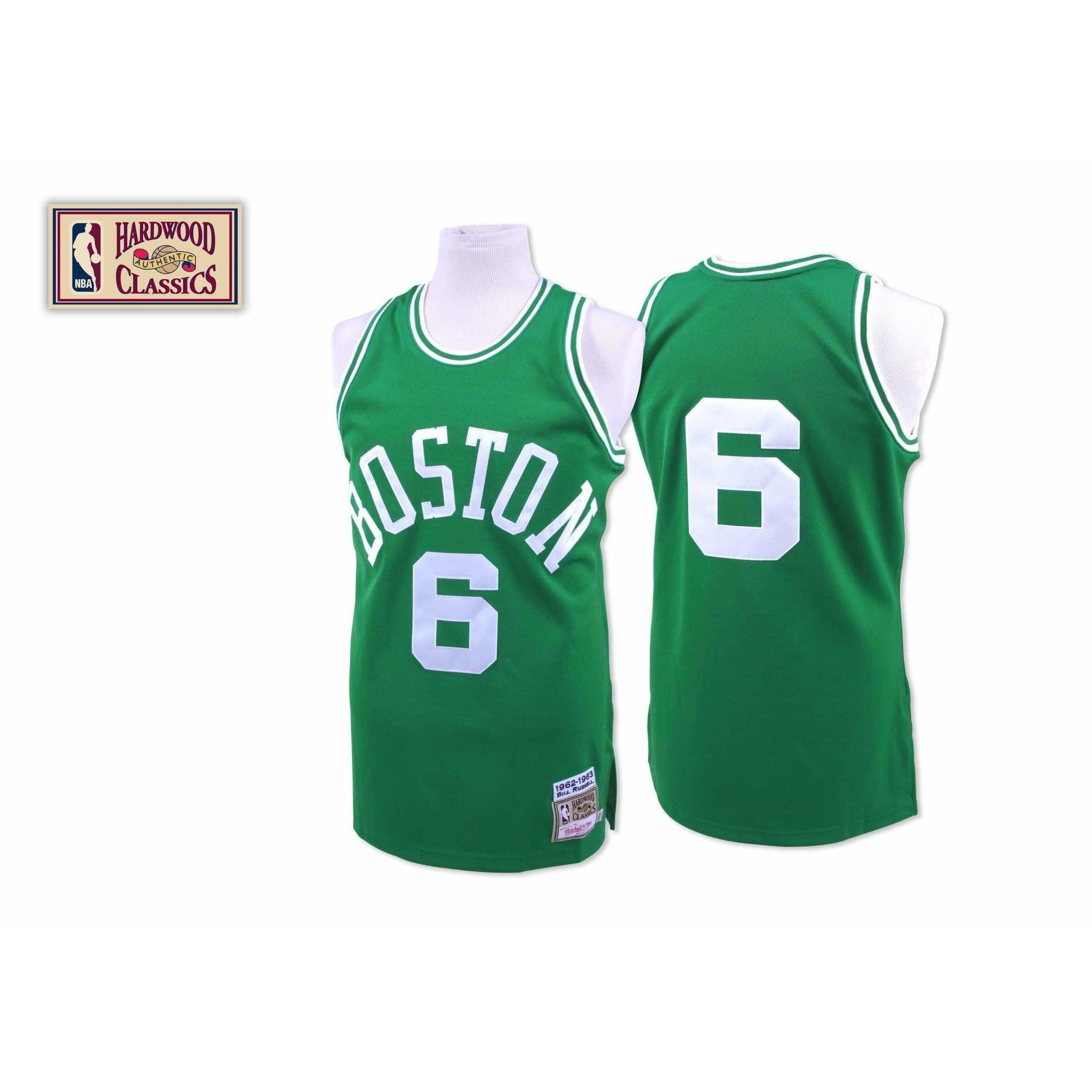 Bill Russell Signed Mitchell & Ness 1962-63 Boston Celtics Jersey