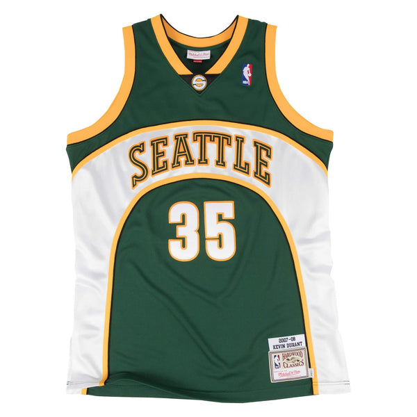 [722634607KDUR4] Mens Mitchell & Ness NBA Kevin Durant 2007-08 Authentic Jersey Seattle SuperSonics