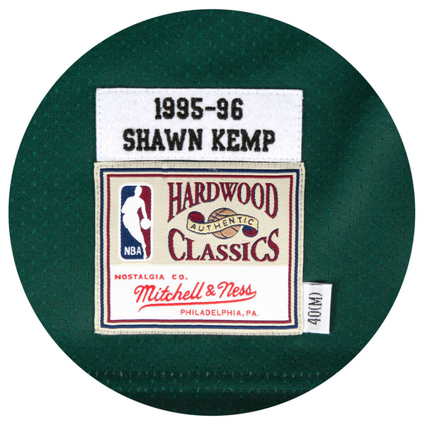 [722634695SKEMP] Mens Mitchell & Ness NBA Shawn Kemp 1995-96 Authentic Jersey Seattle SuperSonics