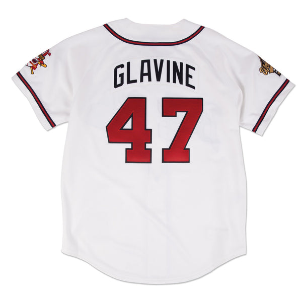 Mens Mitchell & Ness MLB Authentic Jersey Atlanta Braves 1995 Tom Glavine