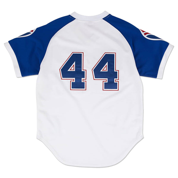 [722940074HAARO] Mens Mitchell & Ness MLB Authentic Jersey Atlanta Braves Hank Aaron 1974