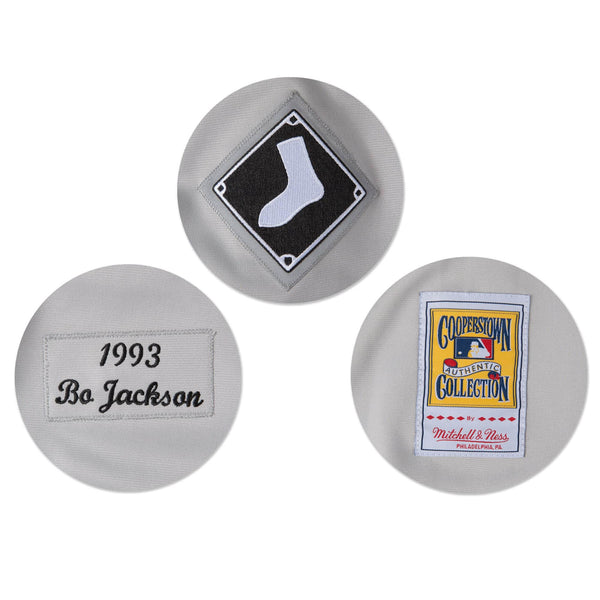 [72294AW93BJAC1] Mens Mitchell & Ness MLB Authentic Jersey Chicago White Sox Bo Jackson 93