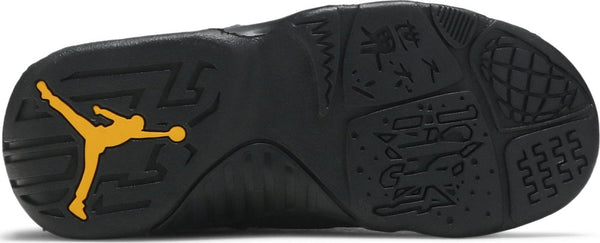 [401811-070] Preschool Air Jordan Retro 9 (PS) 'Dark Charcoal University Gold'