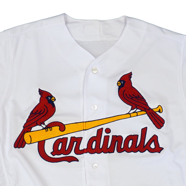 Mens MLB St. Louis Cardinals Authentic On Field Flex Base Jersey - Home White