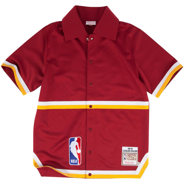 Mens Mitchell & Ness NBA Authentic Shooting Shirt Cleveland Cavaliers 1981