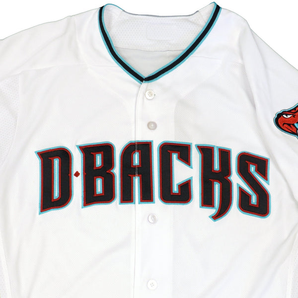 Mens MLB Arizona Diamondbacks Authentic On Field Flex Base Jersey - White Alt
