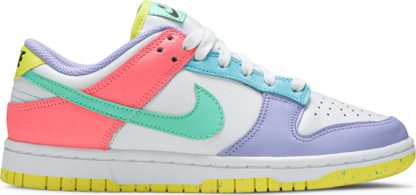 [DD1872-100] Womens Nike DUNK LOW SE 'EASTER CANDY'