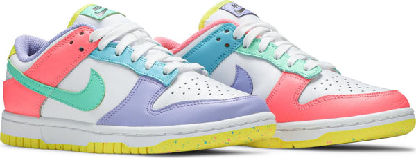 [DD1872-100] Womens Nike DUNK LOW SE 'EASTER CANDY'
