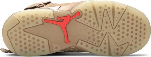 [DH0693-200] Preschool Air Jordan Retro 6 'Travis Scott British Khaki' (PS)