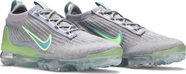 [DH4084-003] Mens Nike AIR VAPORMAX 2021 FK 'PARTICLE GREY LIQUID LIME'