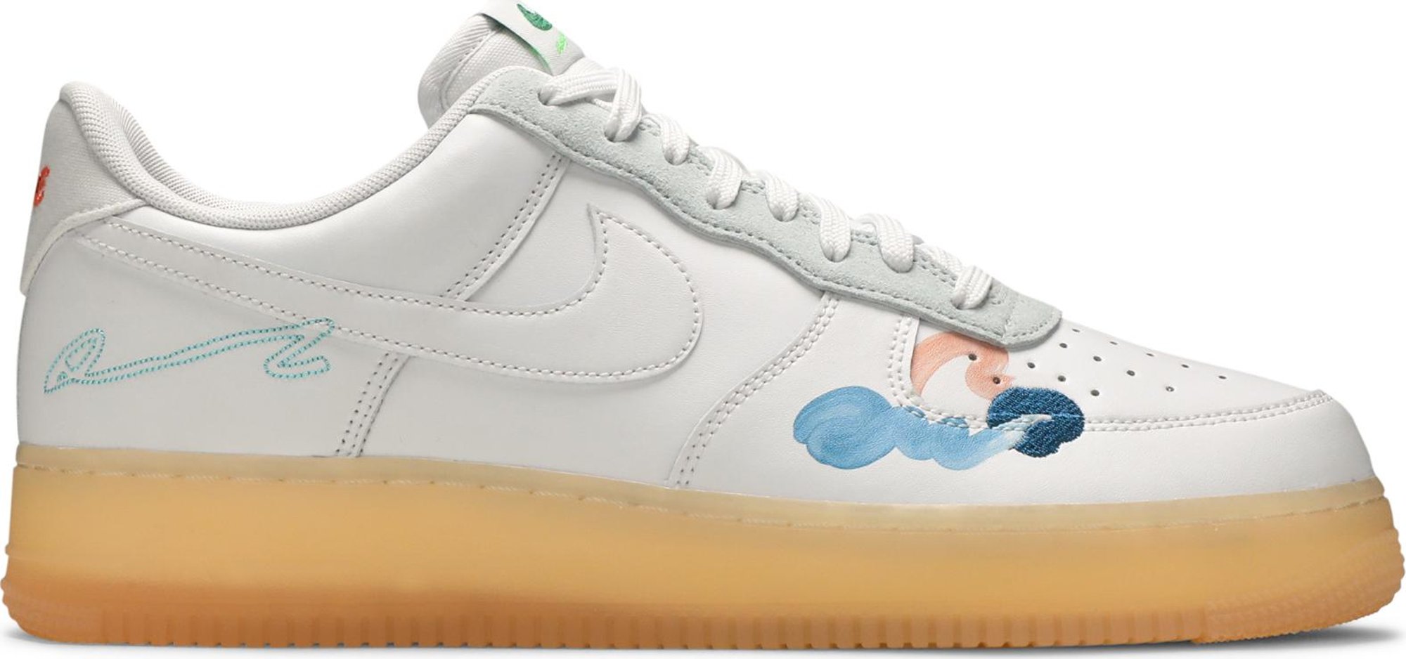 [DB3598-100] Mens Nike Air Force 1 Flyleather 'Mayumi Yamase White'