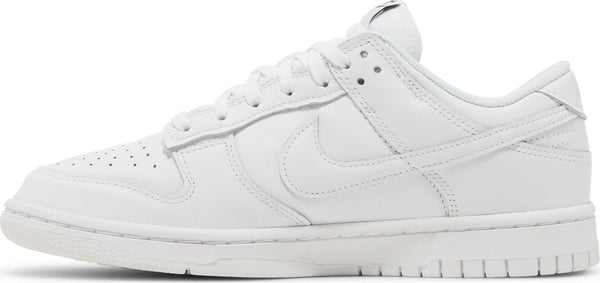 [DD1503-109] Womens Nike DUNK LOW 'TRIPLE WHITE (2021)' (W)