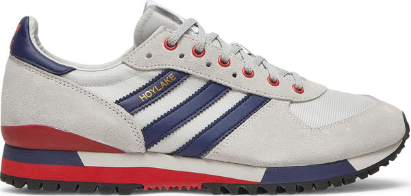 [H03884] Mens Adidas Hoylake SPZL 'Grey Power Red'