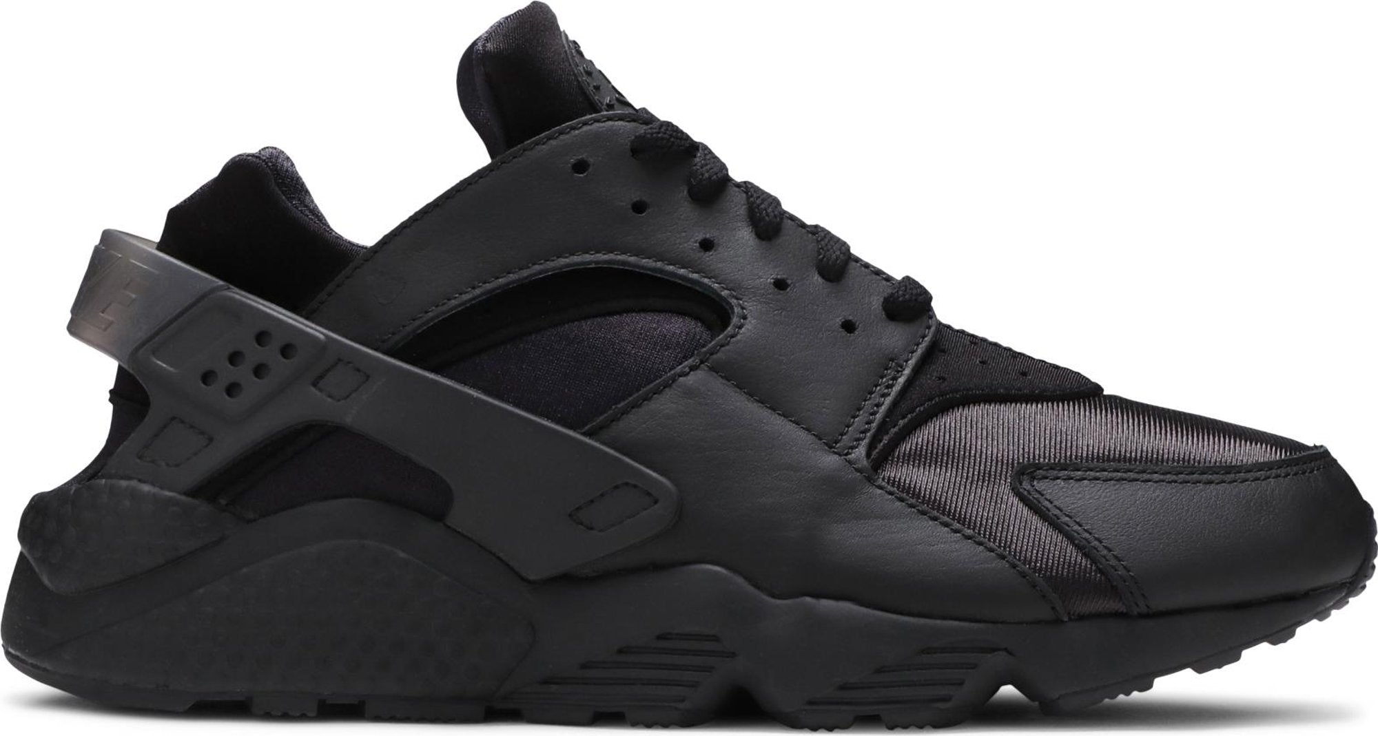 [DD1068-002] Mens Nike Air Huarache 'Triple Black (2021)'