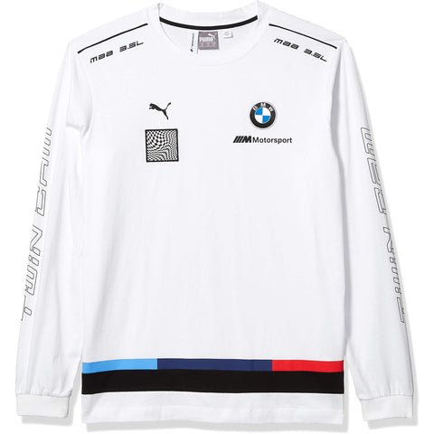 [596554-02] Mens Puma BMW Motorsport Street Long Sleeve Tee