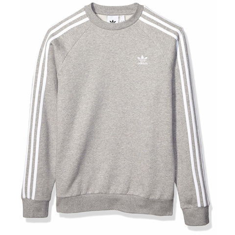 [ED6016] Mens Adidas 3-Stripes Crewneck Sweatshirt