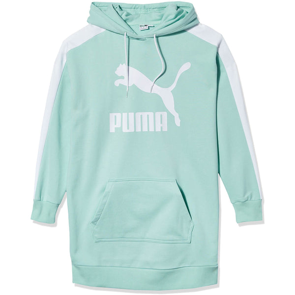 [597051-32] Womens Puma Classics T7 Hooded Dress