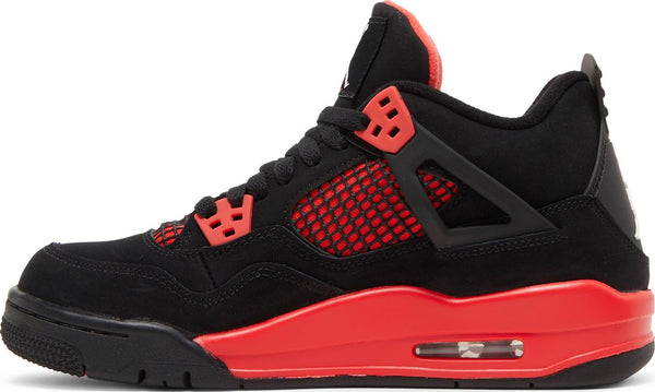 [408452-016] Grade School Air Jordan Retro 4 Red Thunder (GS)