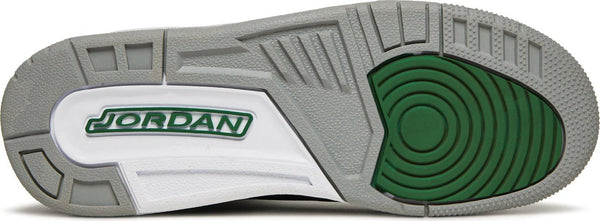 [398614-030] Youth Air Jordan Retro 3 'Pine Green' (GS)