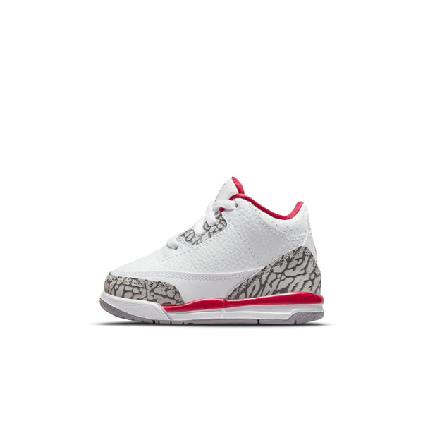 [832033-126] Toddlers Air Jordan Retro 3 (TD) 'Cardinal'