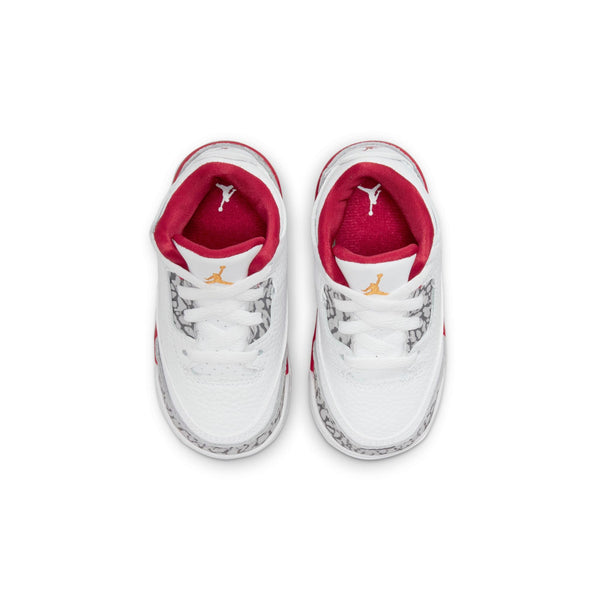 [832033-126] Toddlers Air Jordan Retro 3 (TD) 'Cardinal'