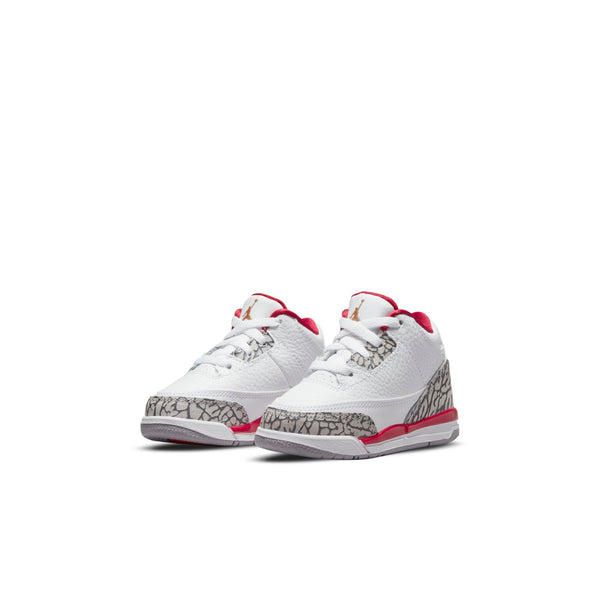 [832033-126] Toddlers Air Jordan Retro 3 (TD) 'Cardinal'