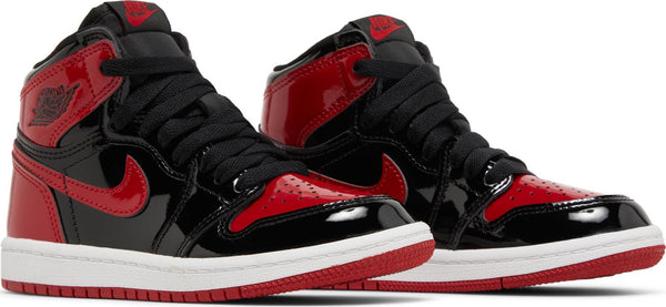 [AQ2664-063] Preschool Air Jordan Retro 1 High OG (PS) 'Patent Bred'