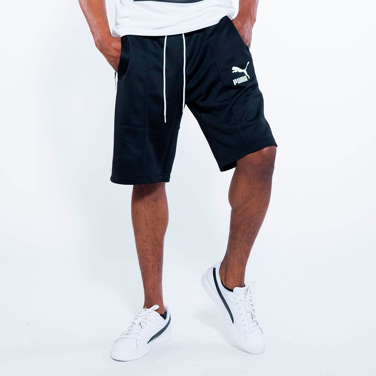 [855026-03] Pintuck Archive T7 Bermuda Short