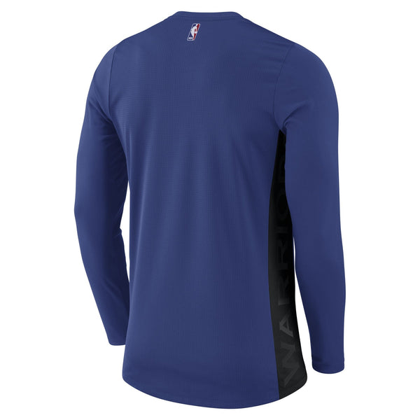 [856978-495] Mens Nike NBA GS Warriors Hyper Elite Shooter Long Sleeve Shirt