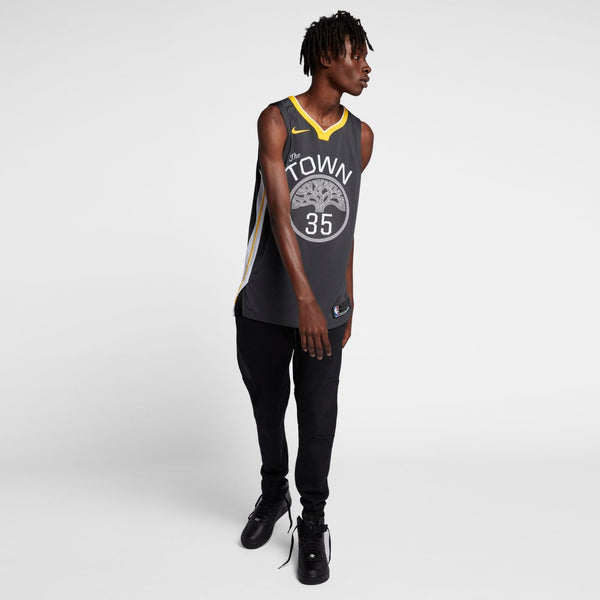 [863152-061] Mens Nike NBA Golden State Warriors The Town Authentic Jersey - Kevin Durant