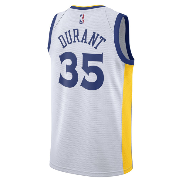 [864417-101] Mens Nike NBA Golden State Warriors Kevin Durant Association Swingman Jersey