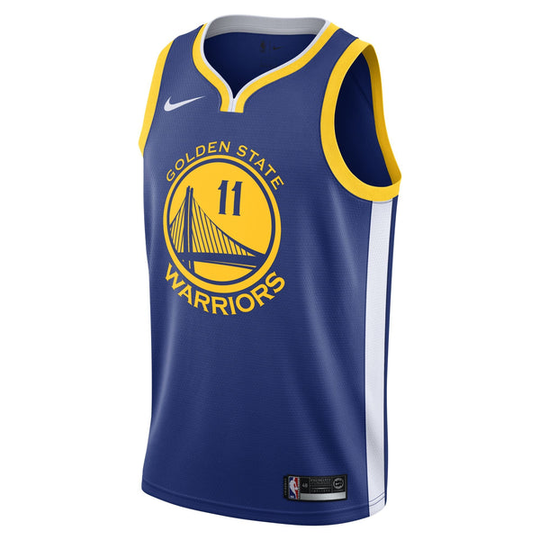 [864475-497] Mens Nike NBA GS Warriors Klay Thompson Icon Swingman Jersey