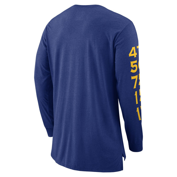 [873930-495] Mens Nike NBA Golden State Warriors Legacy Long Sleeve T-Shirt