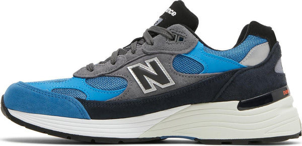 [M992CP] Mens New Balance 992 'BLACK BLUE GREY'