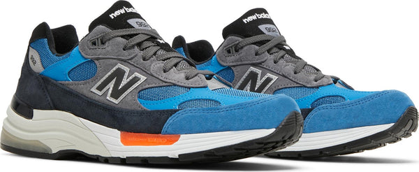 [M992CP] Mens New Balance 992 'BLACK BLUE GREY'
